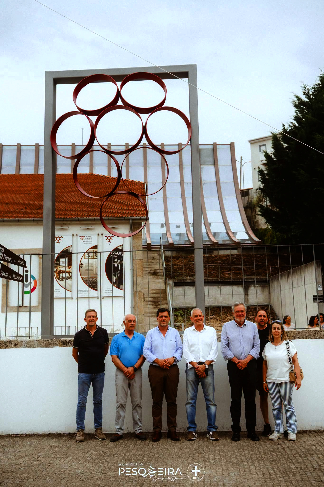 Monumento Alusivo ao Museu do Vinho, autor: Jorge Ferreira Matos